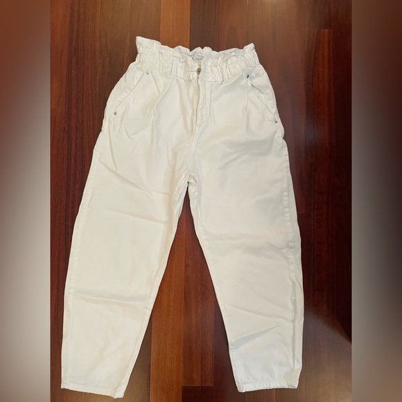 Zara Baggy Paperbag Pant - Picture 3 of 12